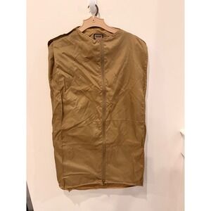 Hartmann Travel Garment Bag w/ Original Hartmann Hanger Tan Nylon Suit Carrier